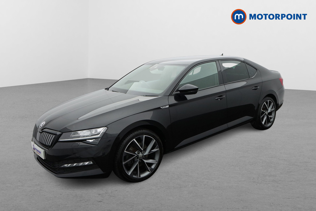 Skoda Superb 1.4 Tsi Iv Sport Line Plus Dsg Black #3