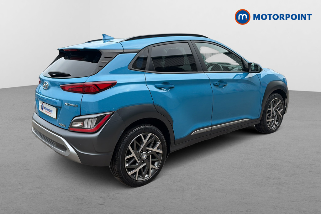 Hyundai Kona 1.6 Gdi Hybrid Ultimate Dct VK22EXS Blue #5