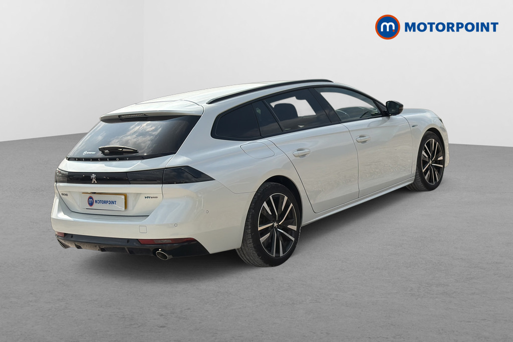 Peugeot 508 1.6 Hybrid Gt E-eat8 White #4