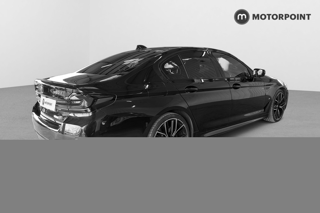 BMW 5 Series 520D Mht M Sport Step YY22LVL Black #5