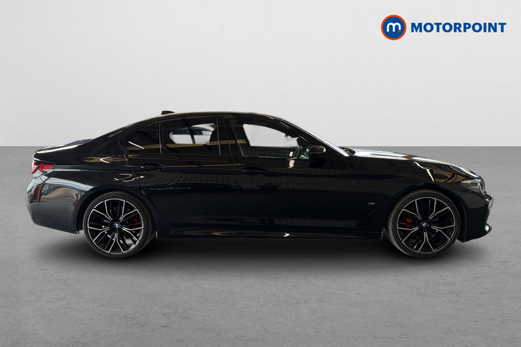 BMW 5 Series 520D Mht M Sport Step YY22LVL Black #4