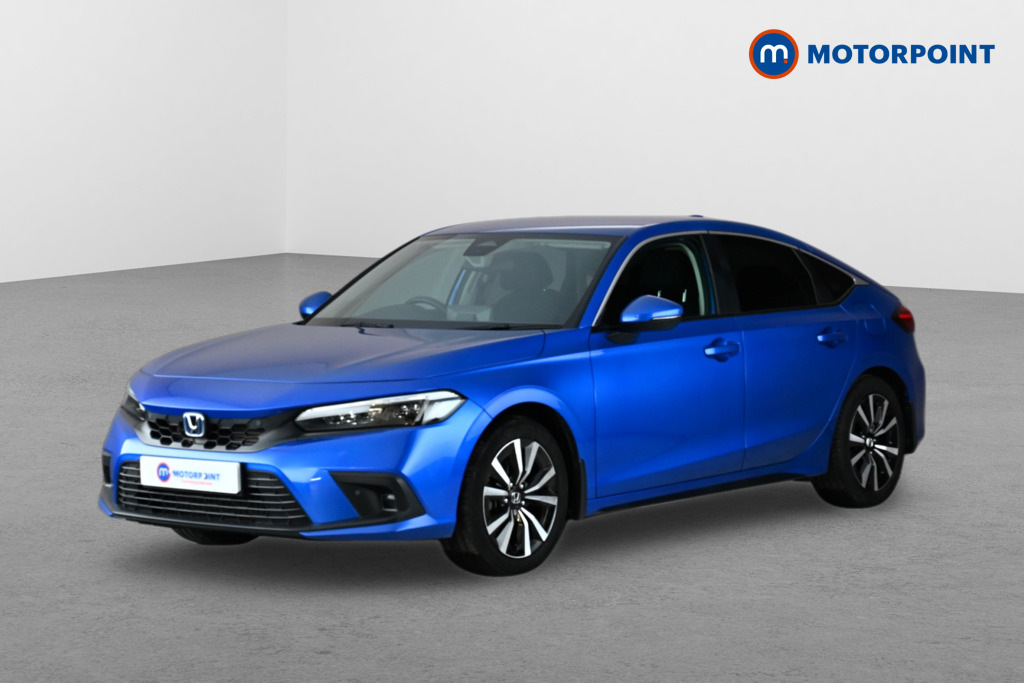 Honda Civic 2.0 Ehev Elegance Cvt ND24CSZ Blue #3