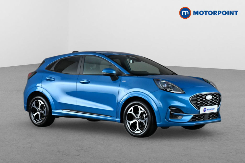 Ford Puma 1.0 Ecoboost Hybrid Mhev St-line Dct Blue