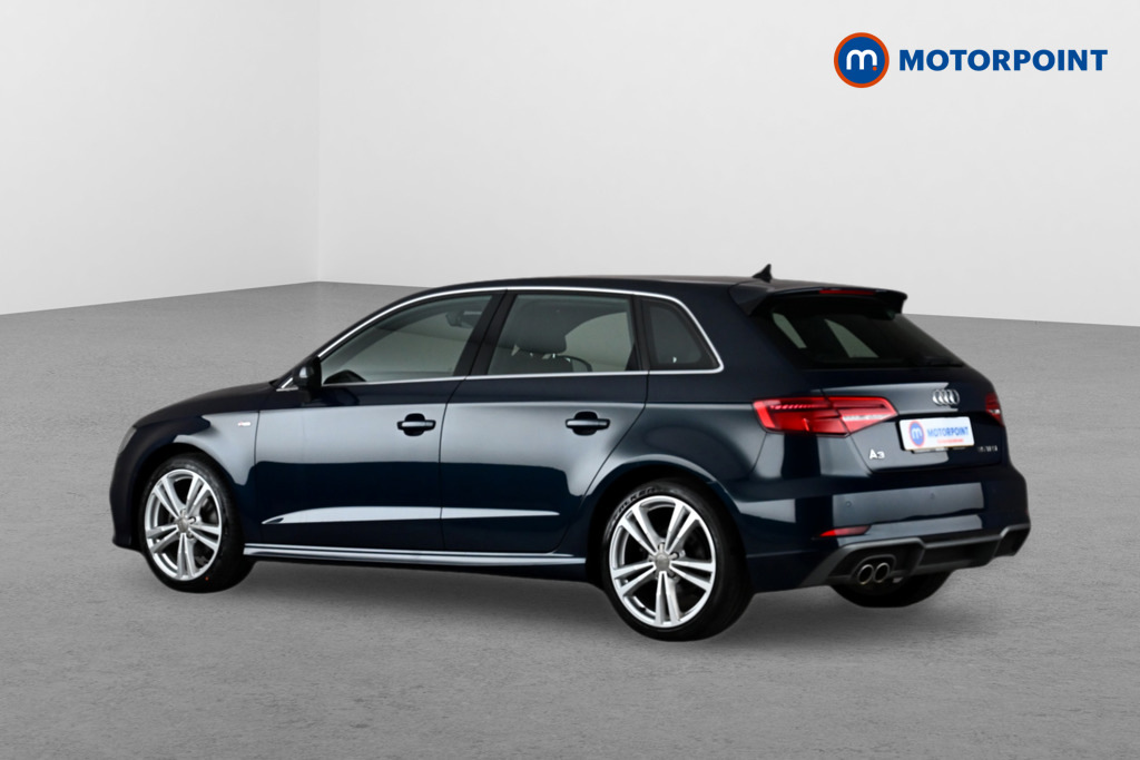 Audi A3 35 Tfsi S Line S Tronic KR69VJE Blue #5
