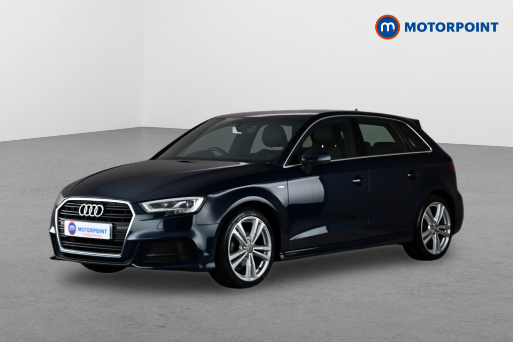 Audi A3 35 Tfsi S Line S Tronic KR69VJE Blue #3