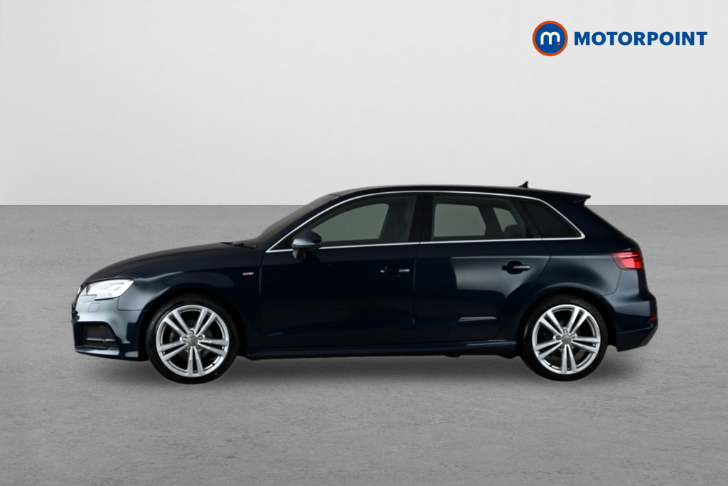 Audi A3 35 Tfsi S Line S Tronic KR69VJE Blue #4