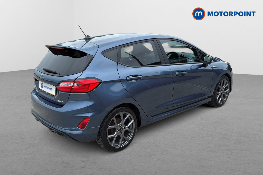 Ford Fiesta 1.0 Ecoboost Hybrid Mhev 125 St-line SN22LHM Blue #5