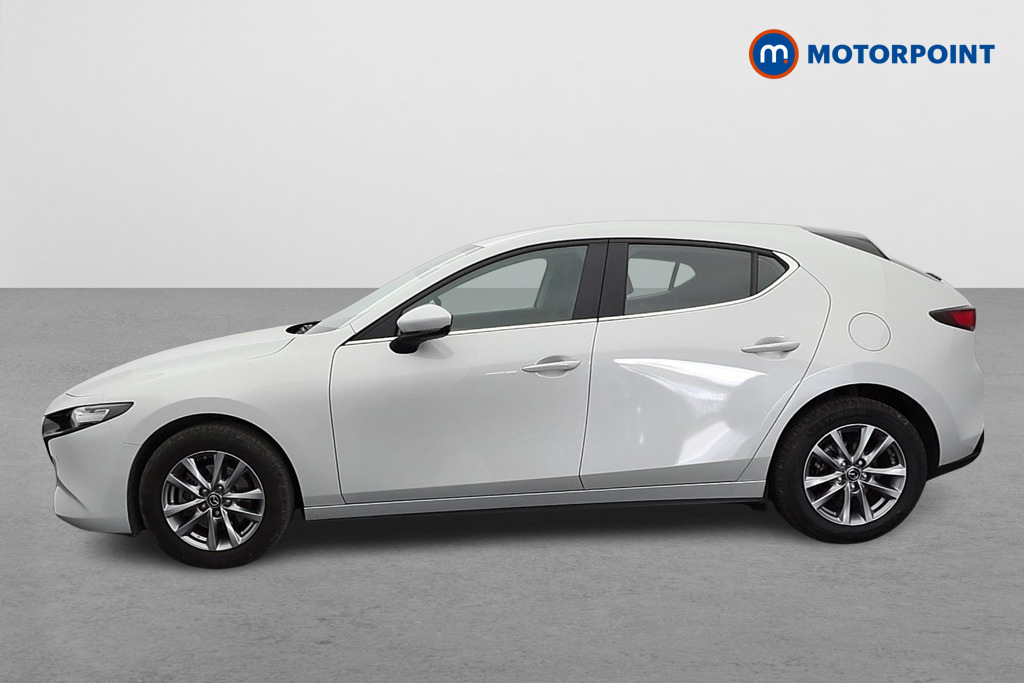 Mazda 3 2.5 E-skyactiv G Mhev 140 Centre-line ML25HYN White #4