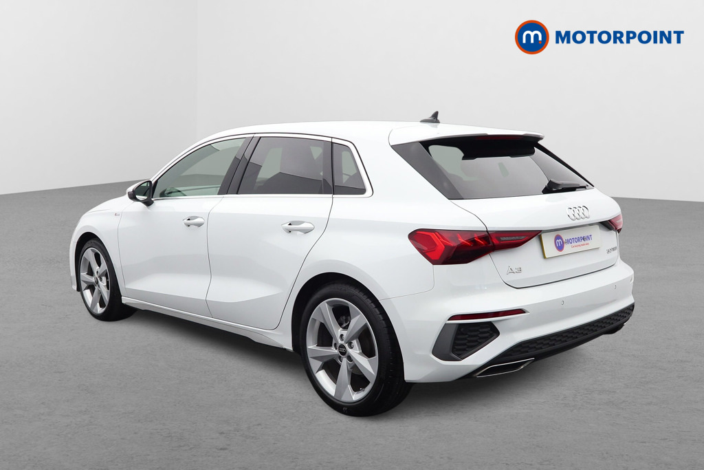 Audi A3 30 Tfsi S Line S Tronic RK23LMU White #5