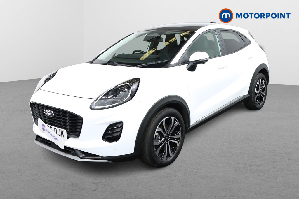 Ford Puma 1.0 Ecoboost Hybrid Mhev Titanium Dct EA25DJK White #3