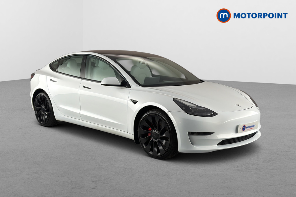 Tesla Model 3 Performance Awd Performance Upgrade White
