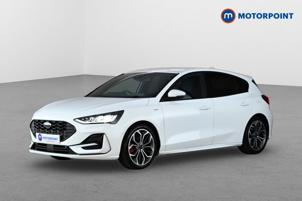 Ford Focus 1.0 Ecoboost Hybrid Mhev 155 St-line X GL73AUH White #3