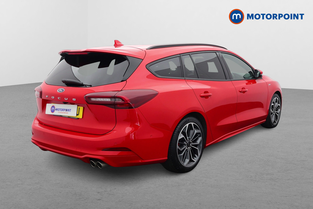 Ford Focus 1.0 Ecoboost Hybrid Mhev 155 St-line X EJ75AEU Red #6