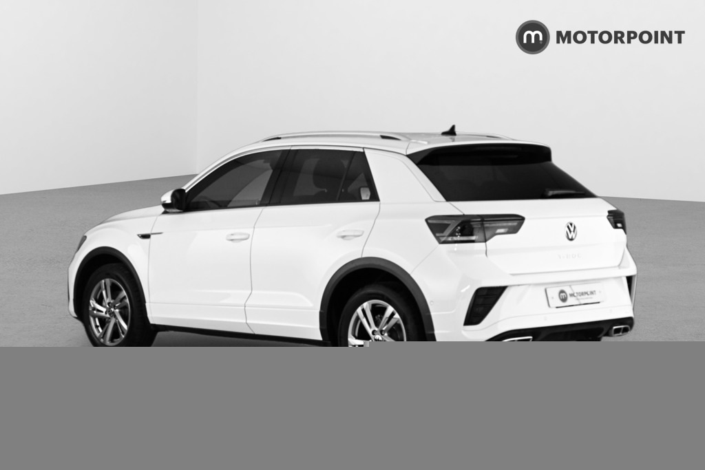 Volkswagen T-Roc 1.5 Tsi R-line Dsg White #3
