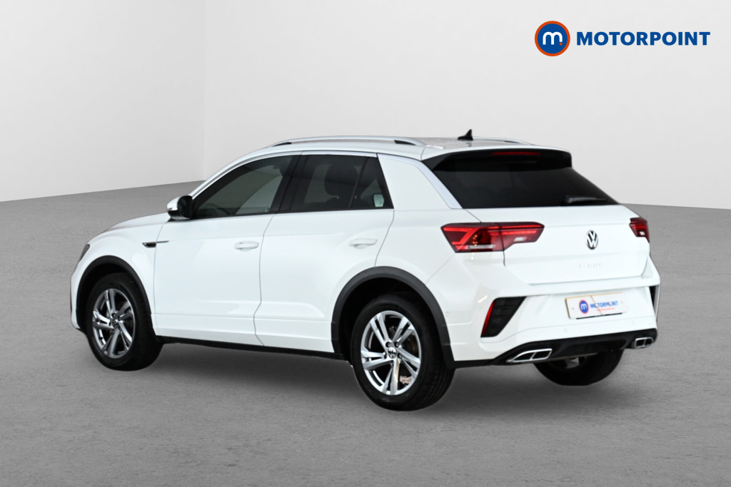 Volkswagen T-Roc 1.5 Tsi R-line Dsg White #5