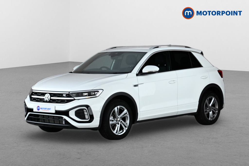 Volkswagen T-Roc 1.5 Tsi R-line Dsg White #3