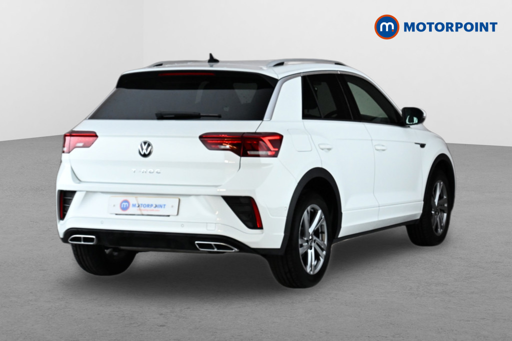 Volkswagen T-Roc 1.5 Tsi R-line Dsg White #5