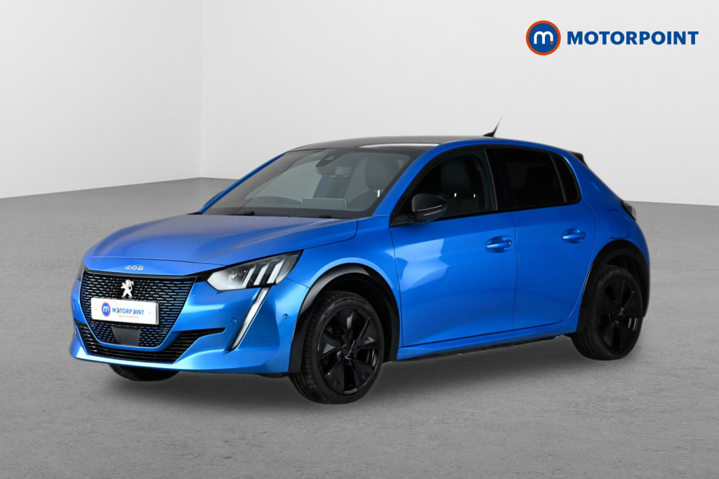 Peugeot e-208 100Kw Gt 50Kwh Blue #3