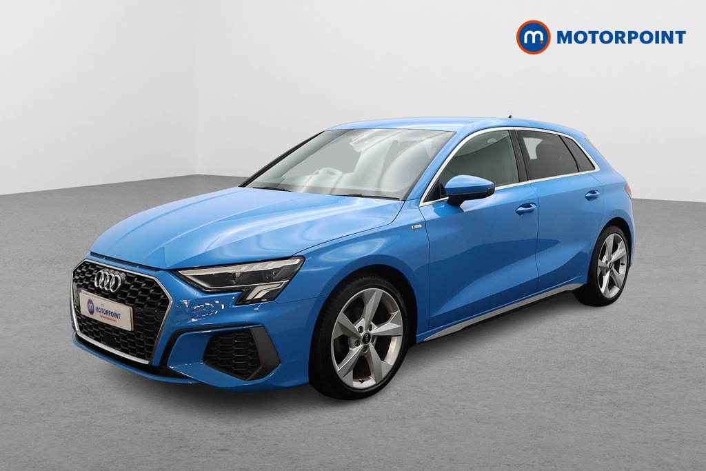 Audi A3 30 Tfsi S Line S Tronic SJ23KHW Blue #3