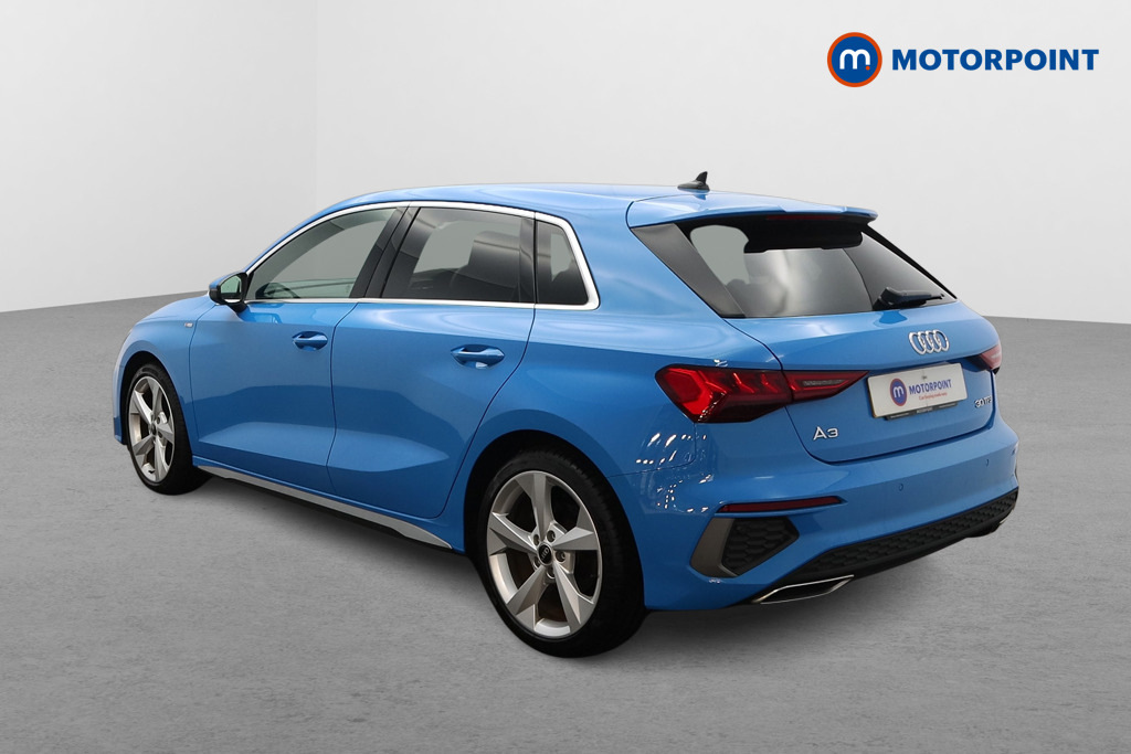 Audi A3 30 Tfsi S Line S Tronic SJ23KHW Blue #5