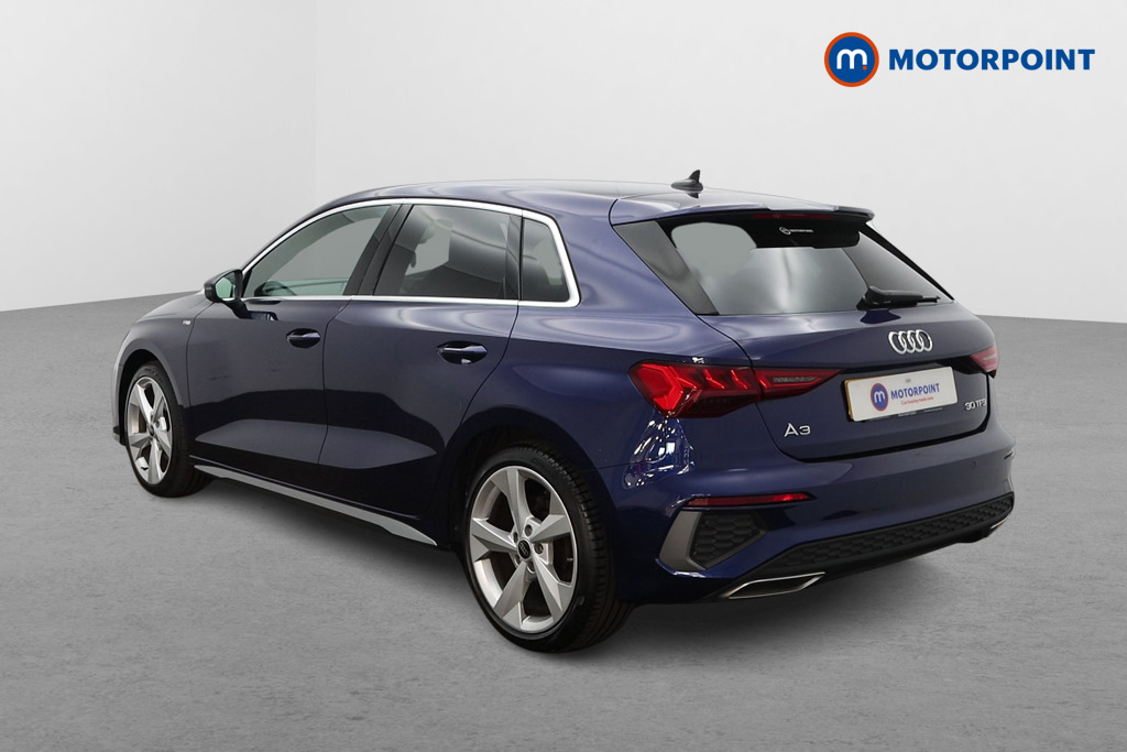 Audi A3 30 Tfsi S Line NJ23HKY Blue #5