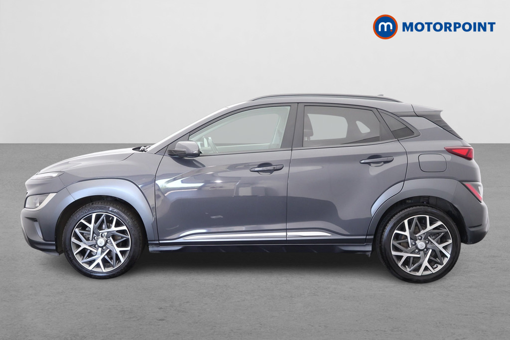 Hyundai Kona 1.6 Gdi Hybrid Premium Dct Grey #4