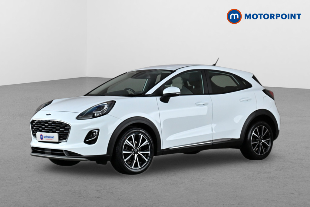 Ford Puma 1.0 Ecoboost Hybrid Mhev Titanium LP23AVY White #3