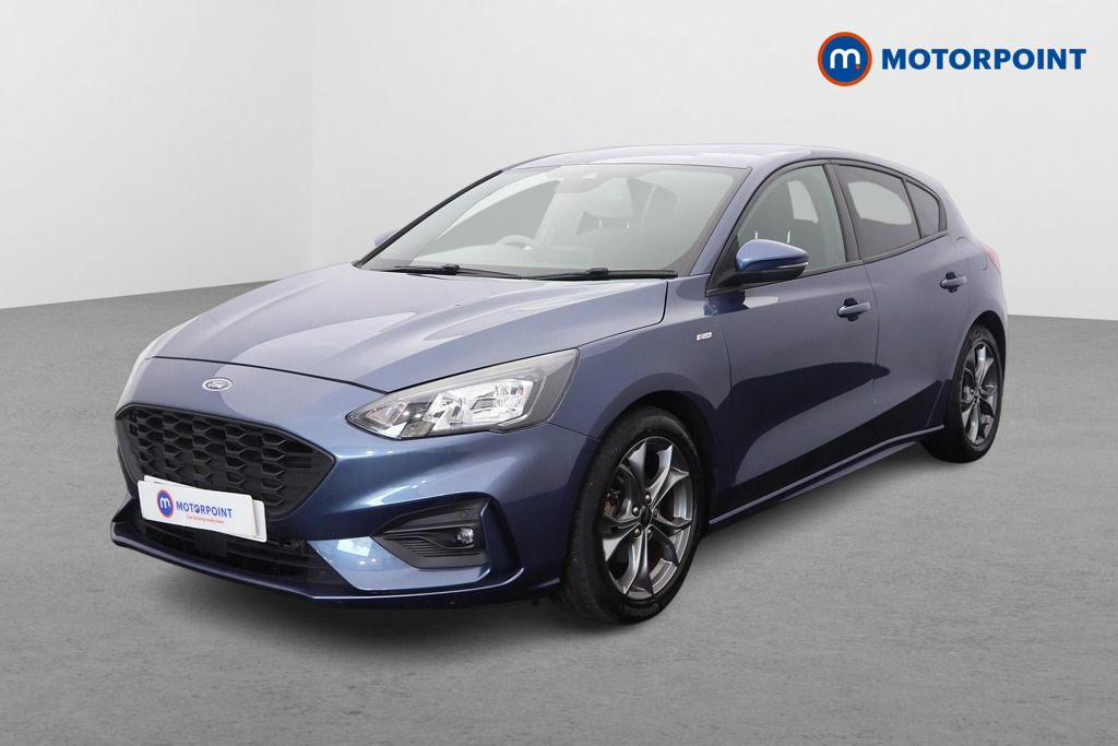 Ford Focus 1.0 Ecoboost Hybrid Mhev 125 St-line Edition DY22DKL Blue #3