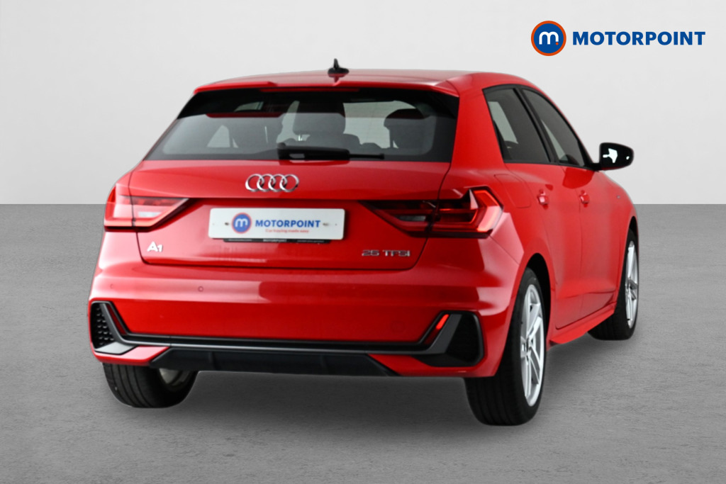 Audi A1 25 Tfsi S Line SD23KSV Red #5