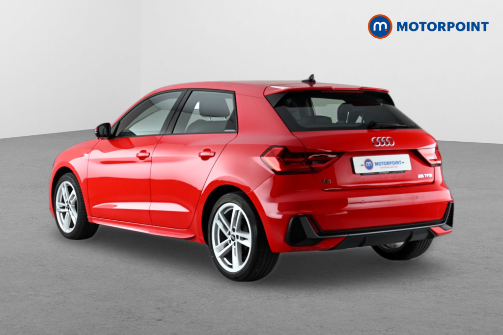 Audi A1 25 Tfsi S Line SD23KSV Red #4