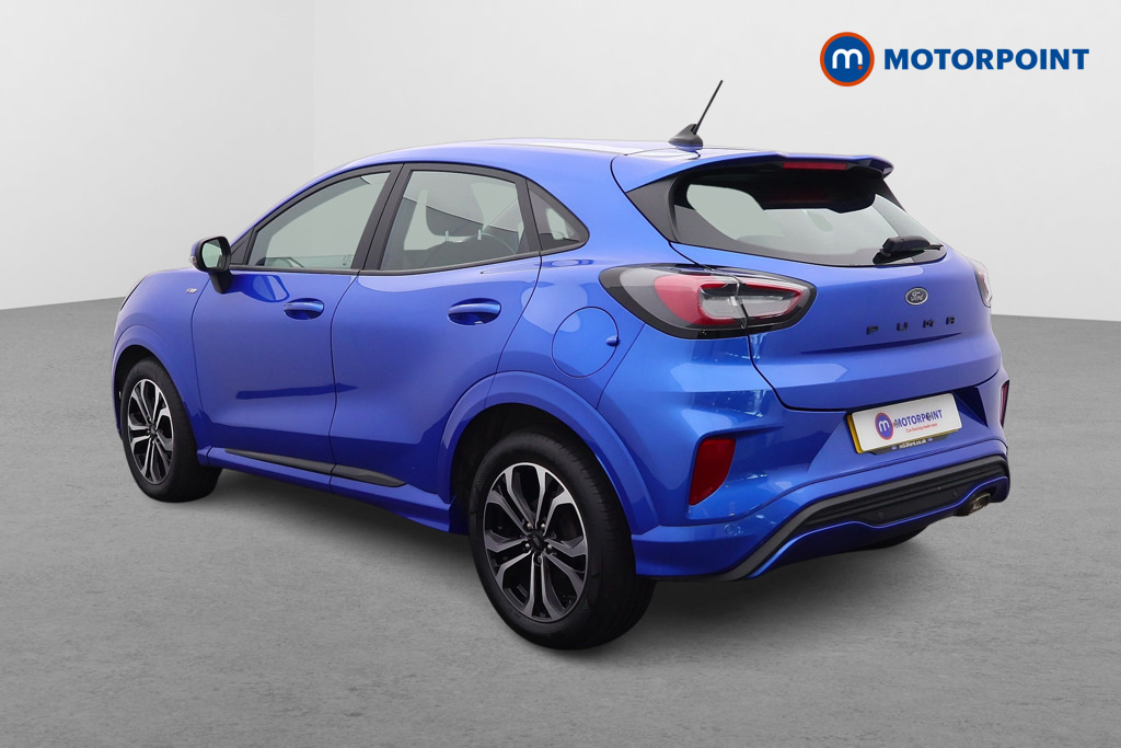 Ford Puma 1.0 Ecoboost Hybrid Mhev St-line DA73AOZ Blue #4