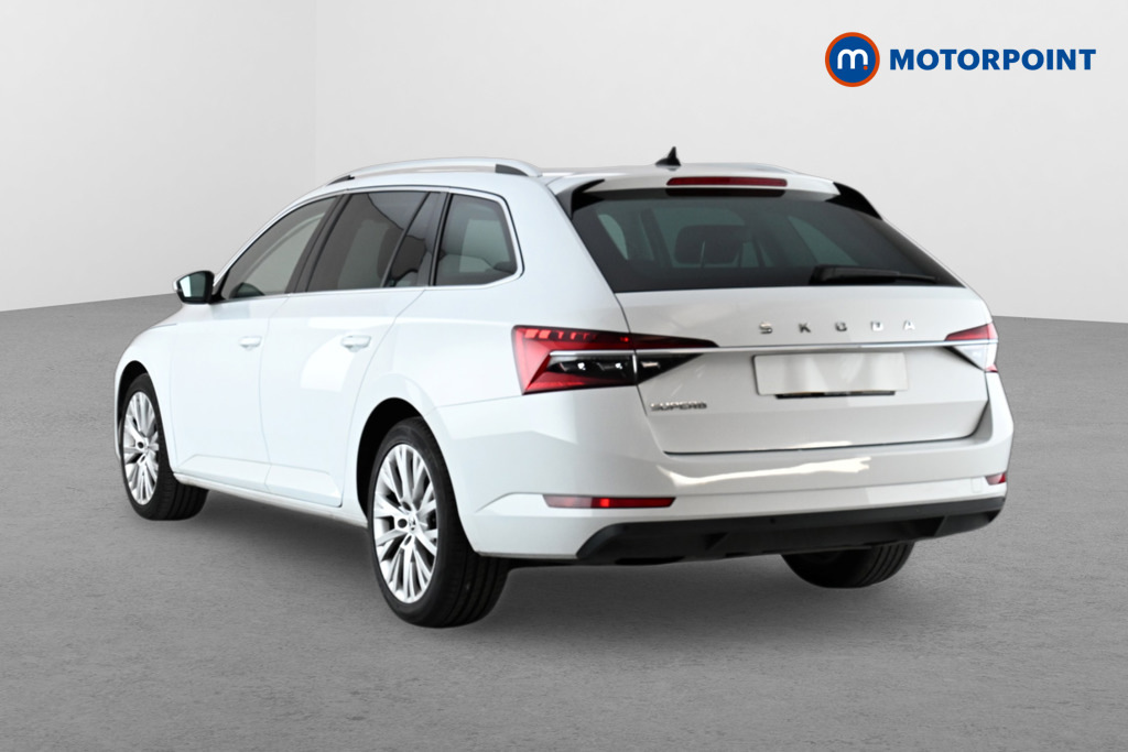 Skoda Superb 2.0 Tdi Cr Se L Dsg White #5