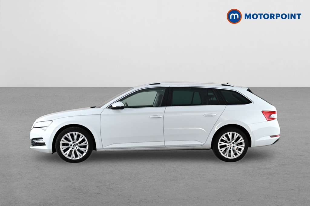 Skoda Superb 2.0 Tdi Cr Se L Dsg White #4
