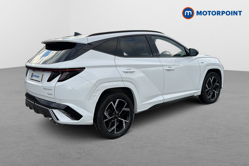 Hyundai Tucson 1.6T 239 Hybrid N Line White #5