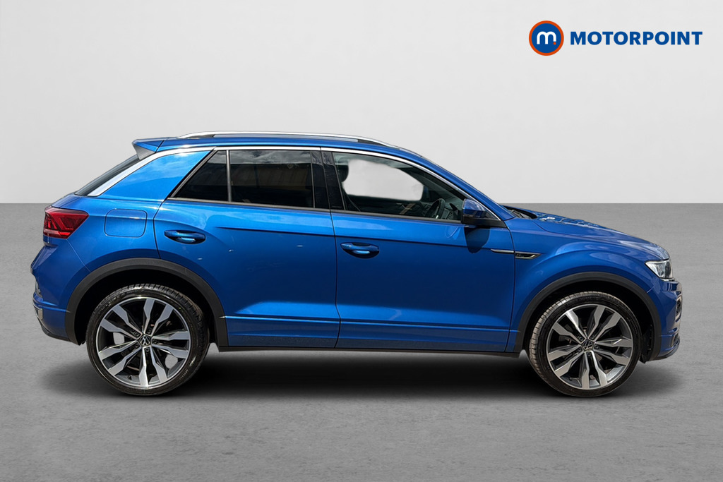 Volkswagen T-Roc 1.5 Tsi Evo R-line Dsg RV71UZK Blue #4