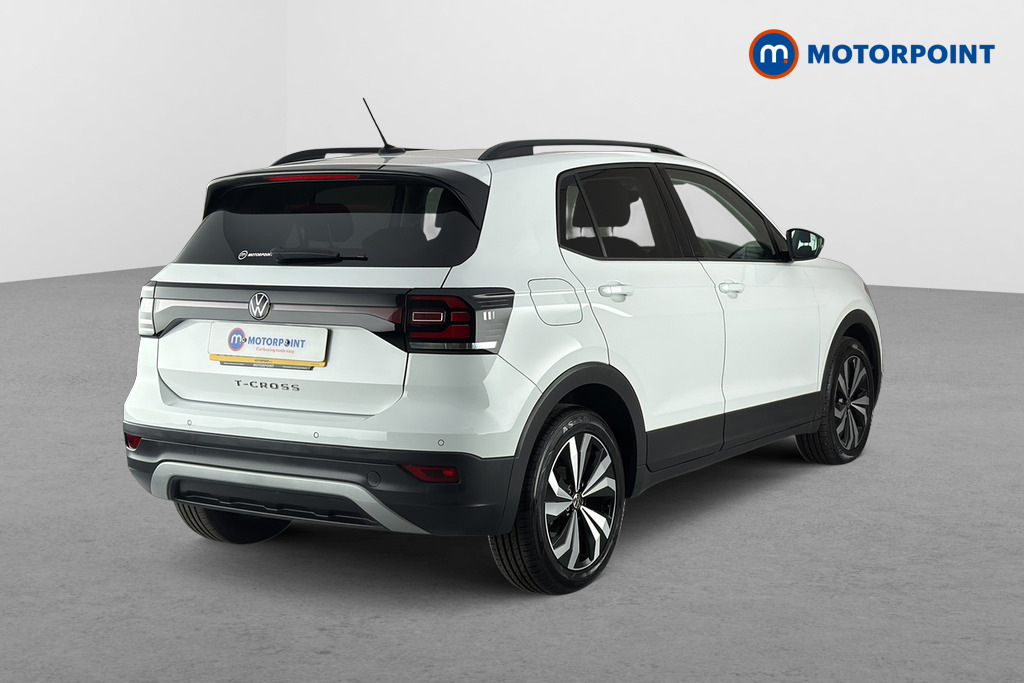 Volkswagen T-Cross 1.0 Tsi 110 Black Edition Dsg White #4