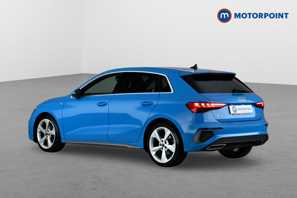 Audi A3 30 Tfsi S Line S Tronic KD23HLN Blue #5