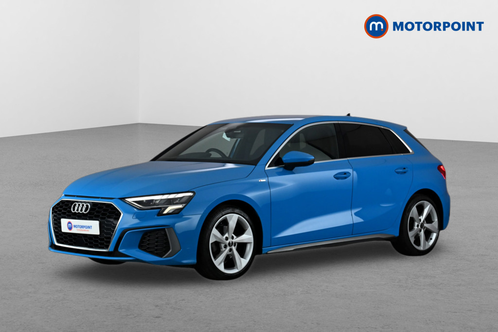 Audi A3 30 Tfsi S Line S Tronic KD23HLN Blue #3
