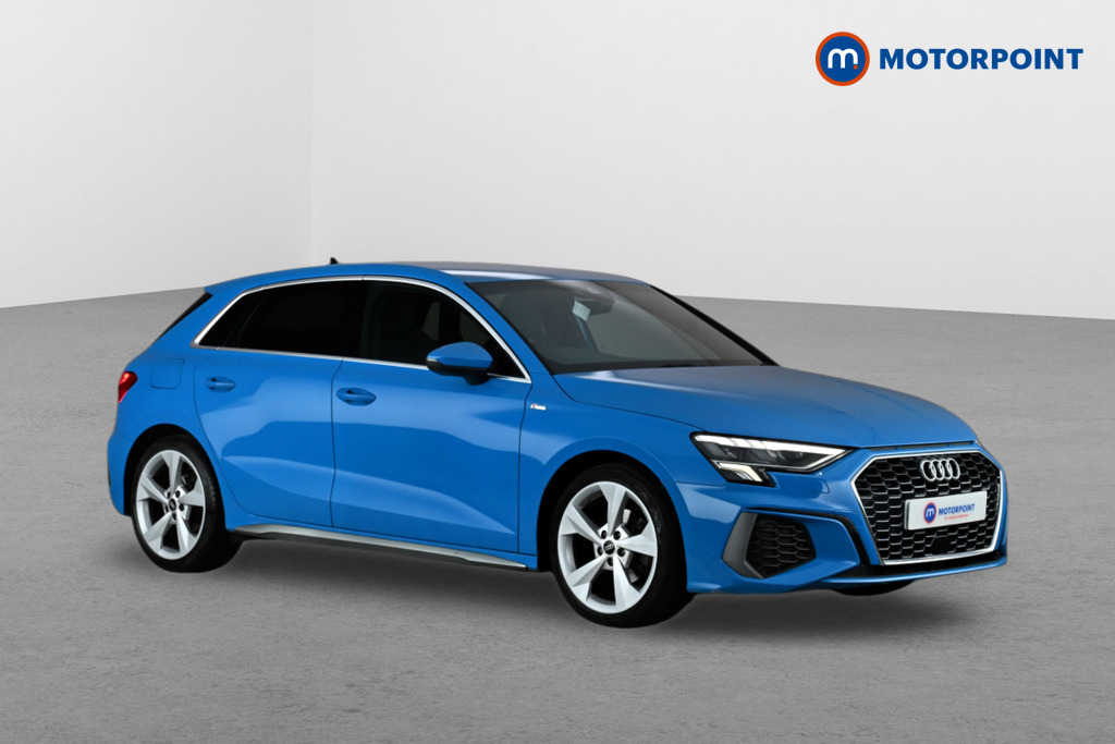 Audi A3 30 Tfsi S Line S Tronic KD23HLN Blue
