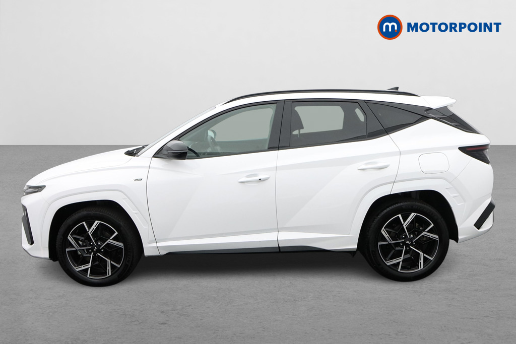 Hyundai Tucson 1.6T 239 Hybrid N Line EO26BMU White #4
