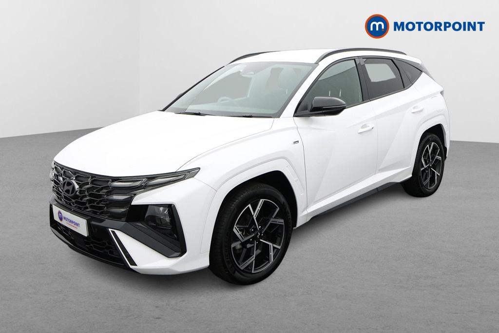 Hyundai Tucson 1.6T 239 Hybrid N Line EO26BMU White #3