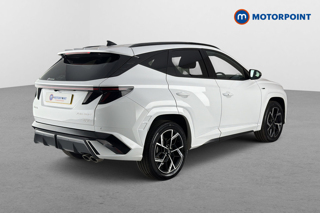 Hyundai Tucson 1.6T 239 Hybrid N Line EO26BKZ White #4
