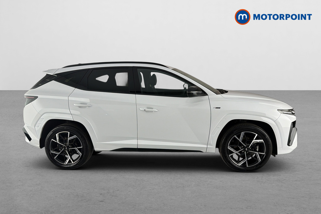 Hyundai Tucson 1.6T 239 Hybrid N Line EO26BKZ White #3