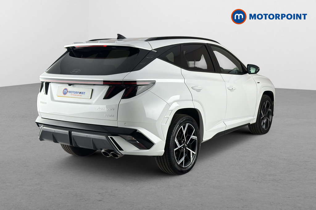 Hyundai Tucson 1.6T 239 Hybrid N Line EO26BGX White #4