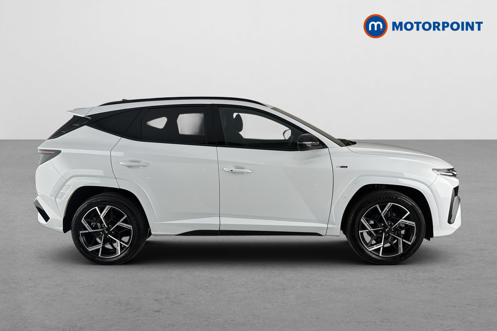 Hyundai Tucson 1.6T 239 Hybrid N Line EO26BGX White #3