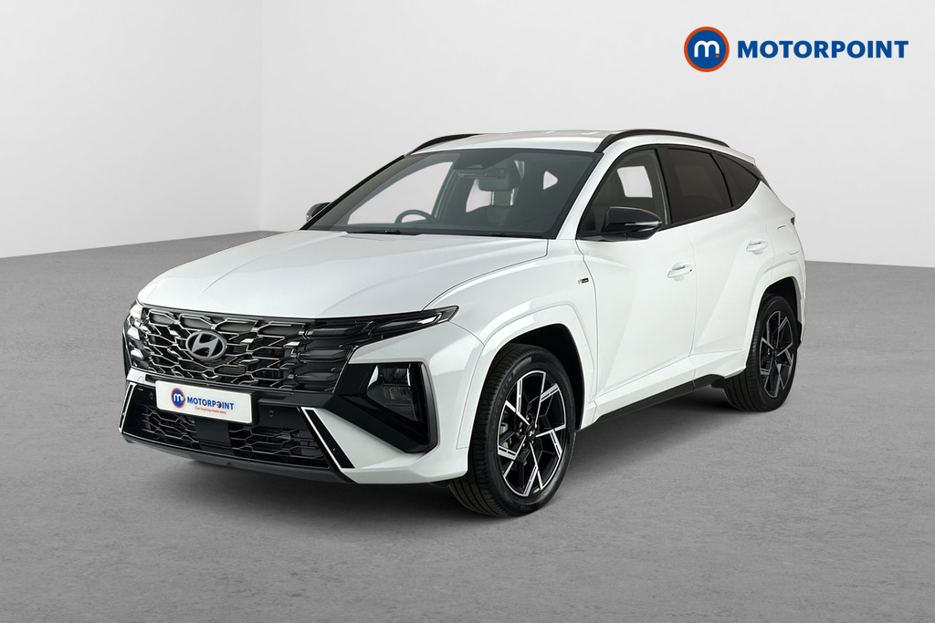 Hyundai Tucson 1.6T 239 Hybrid N Line EO26BGX White #2