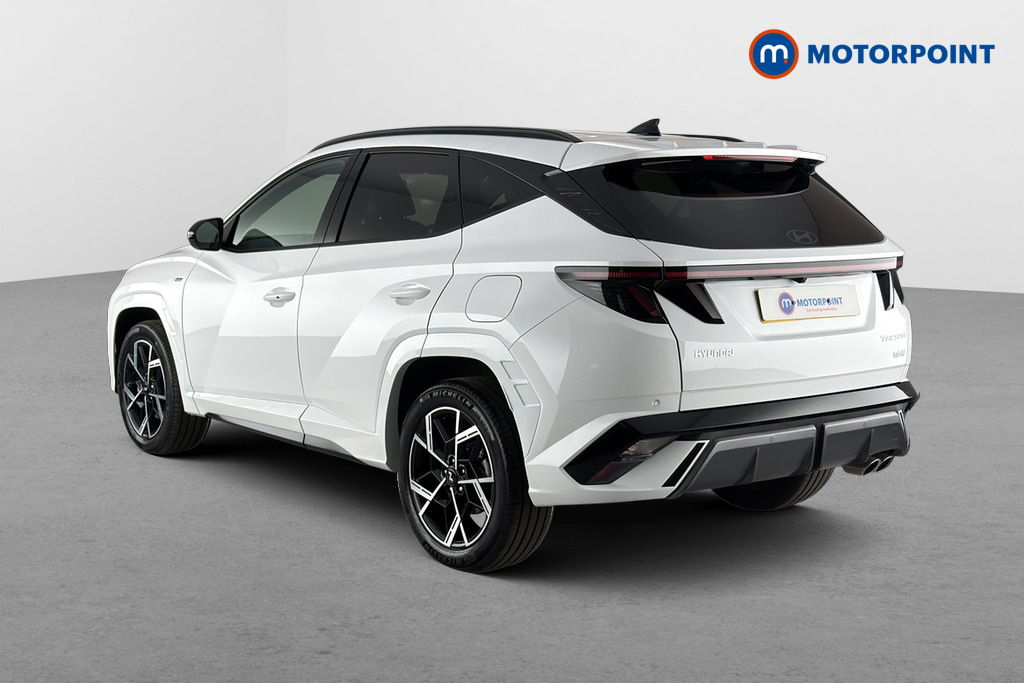 Hyundai Tucson 1.6T 239 Hybrid N Line EO26BGX White #6
