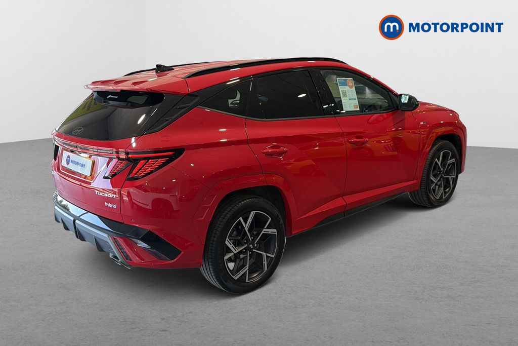 Hyundai Tucson 1.6T 239 Hybrid N Line EO26AZU Red #4