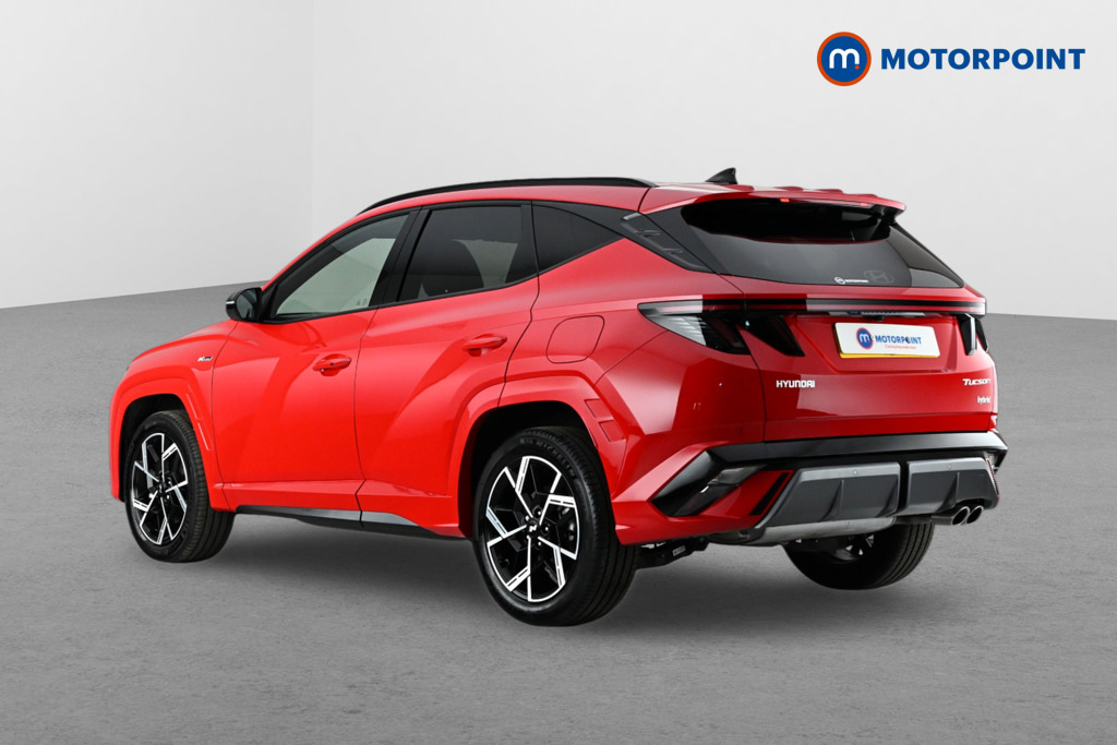 Hyundai Tucson 1.6T 239 Hybrid N Line EO26BDE Red #4