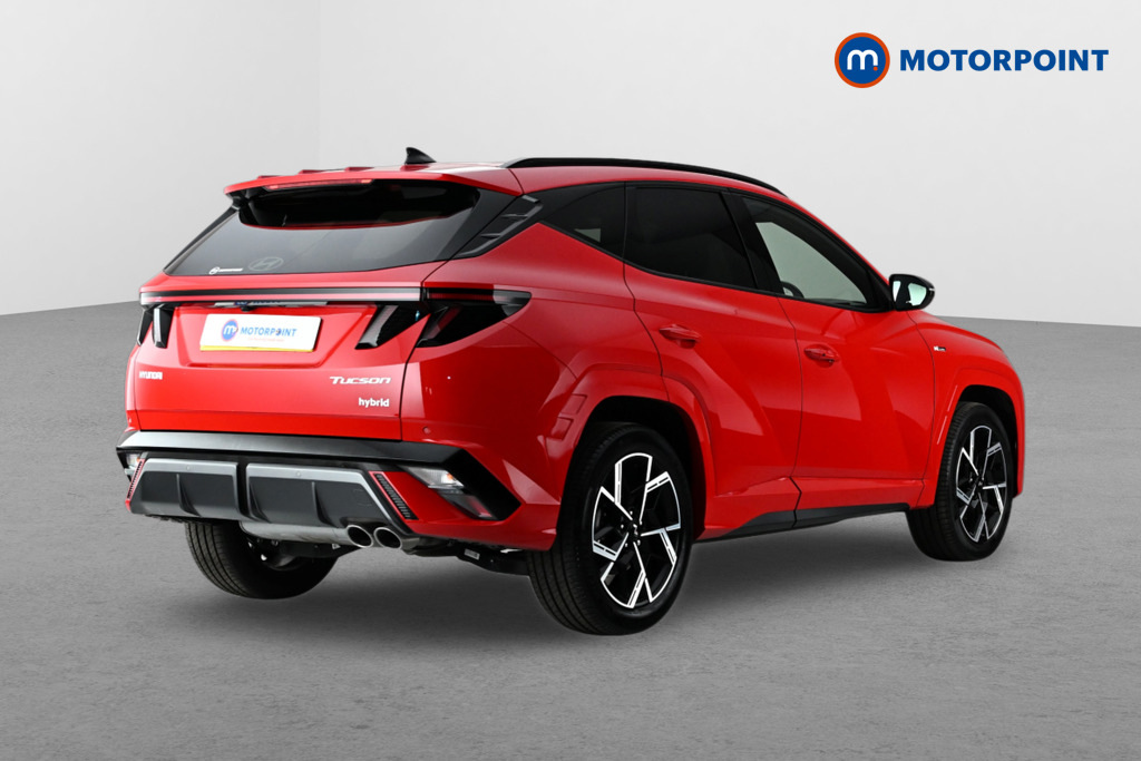 Hyundai Tucson 1.6T 239 Hybrid N Line EO26BDE Red #6